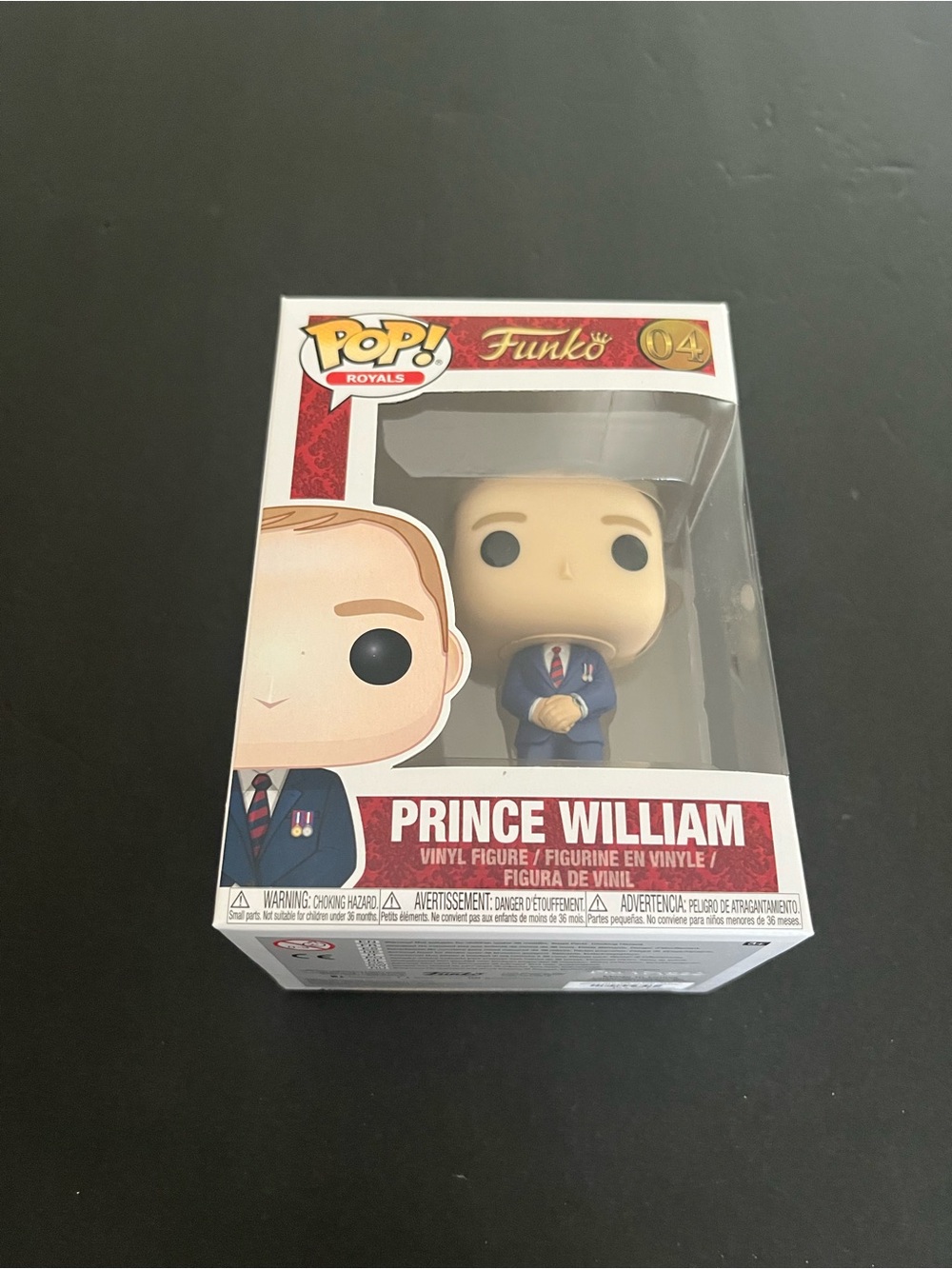 Funko Pop!Prince William Vinyl Figure #04